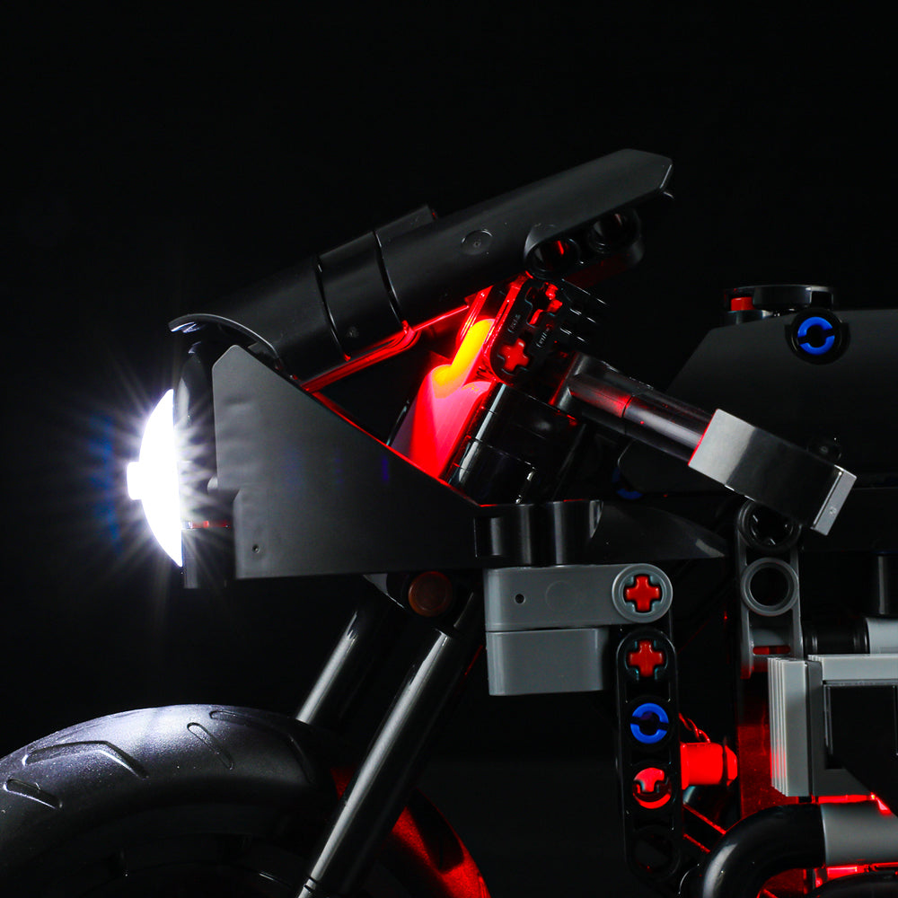Kit d'éclairage pour THE BATMAN – BATCYCLE™ 42155