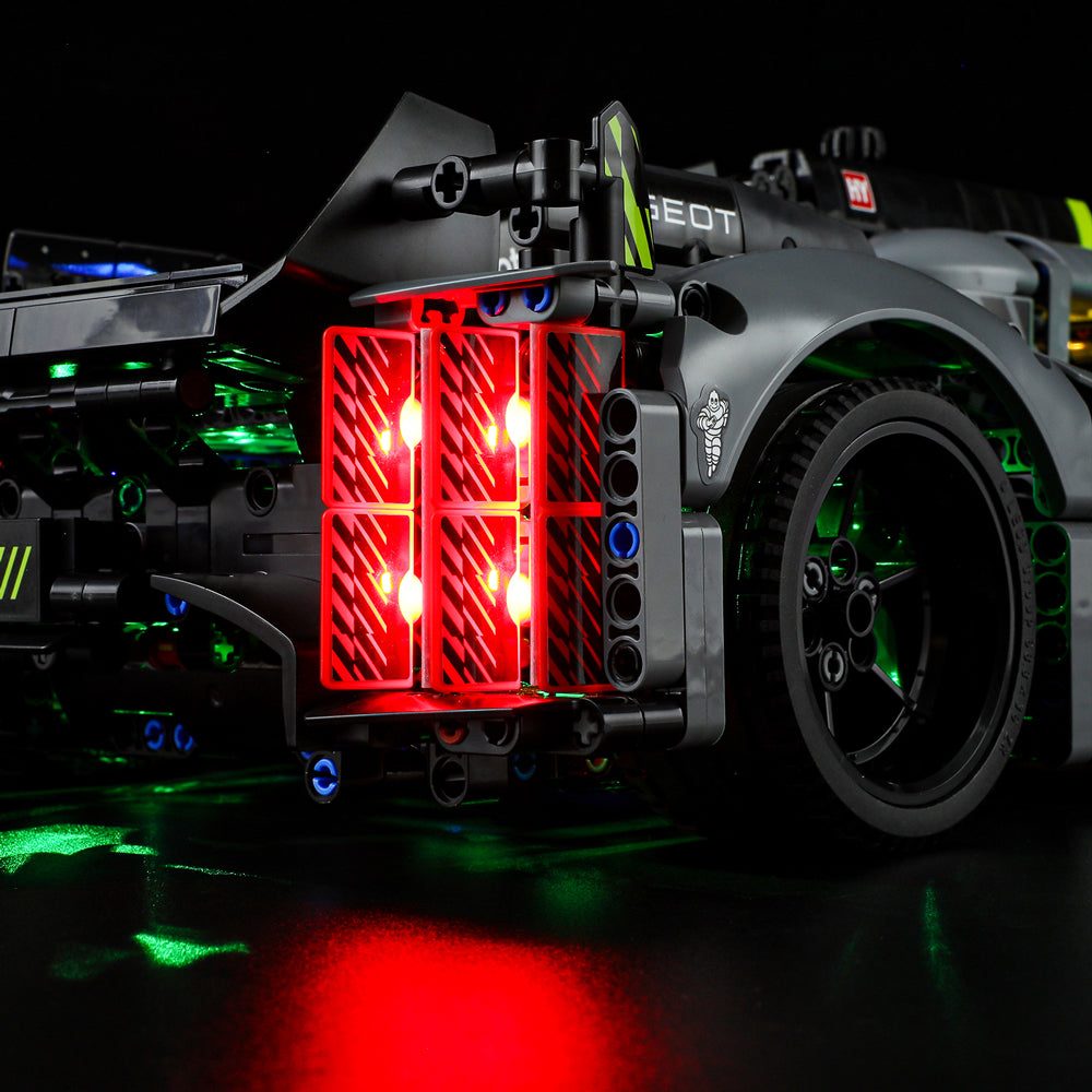 Light Kit For PEUGEOT 9X8 24H Le Mans Hybrid Hypercar 42156-Briksmax