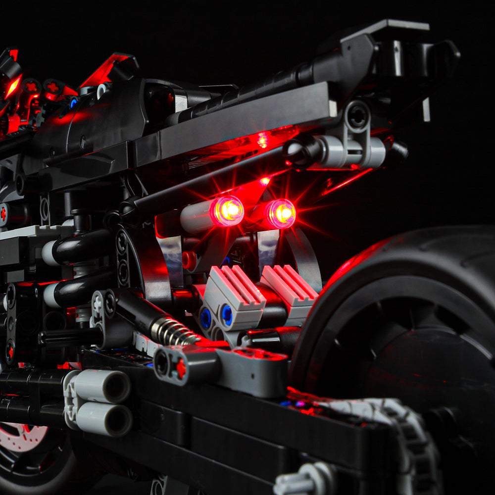 Kit d'éclairage pour THE BATMAN – BATCYCLE™ 42155