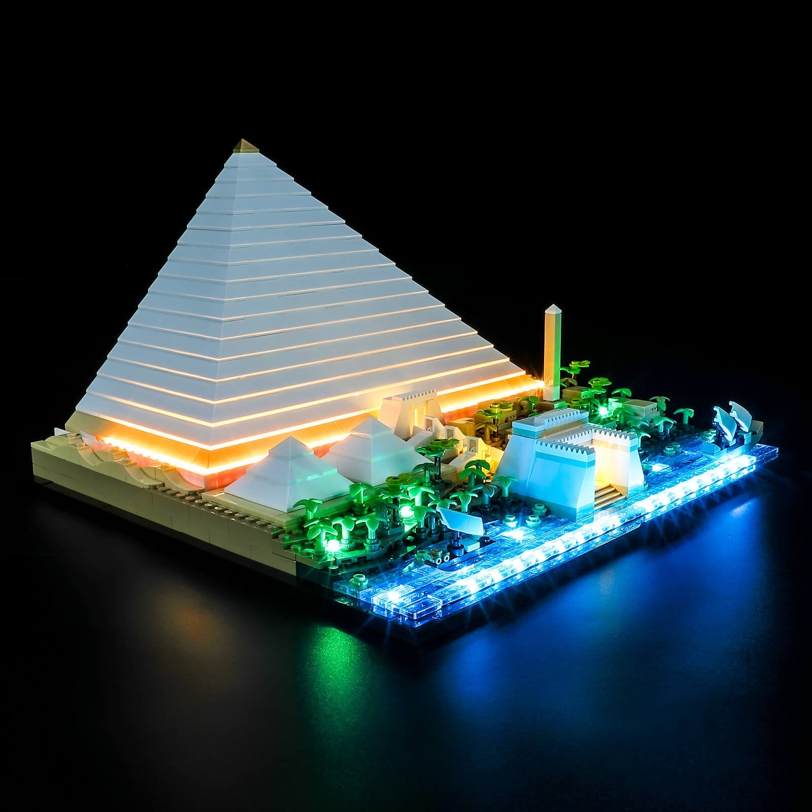 Briksmax Light Kit For Great Pyramid of Giza 21058