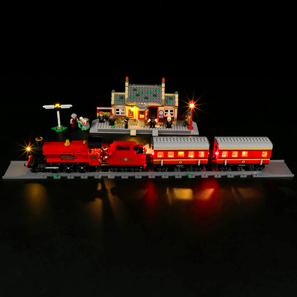 Kit d'éclairage pour le train Poudlard Express™ avec la gare de Pré-au-Lard™ 76423