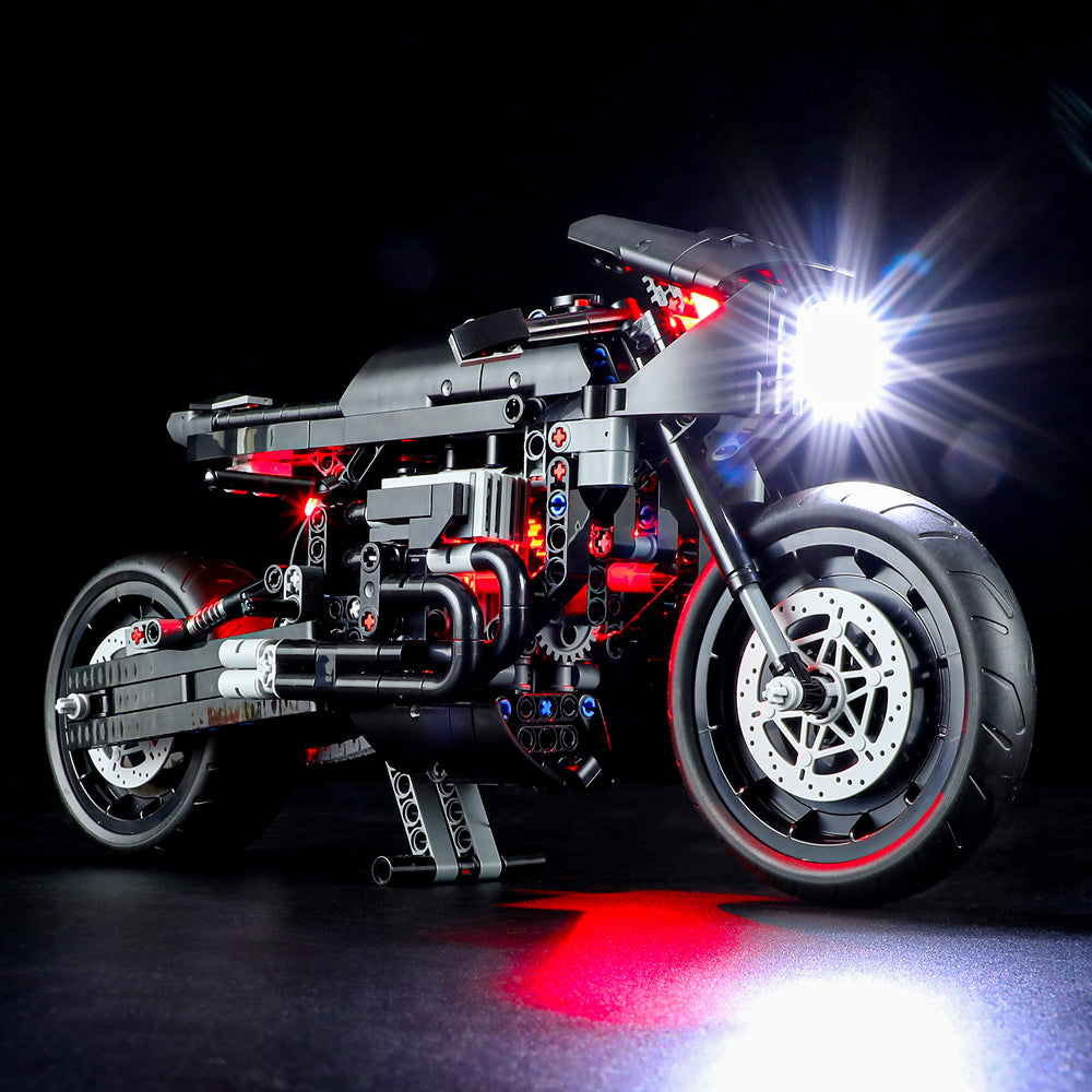 Kit d'éclairage pour THE BATMAN – BATCYCLE™ 42155
