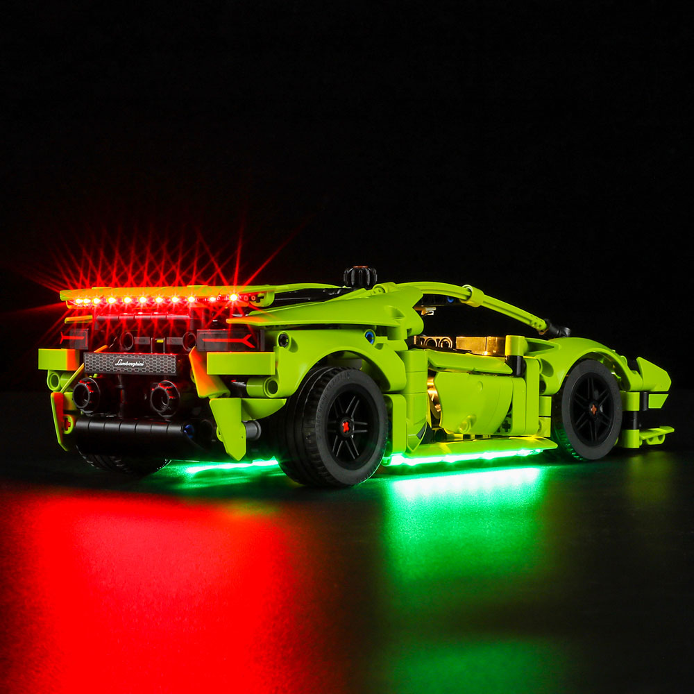 Light kit For LEGO Lamborghini Huracán Tecnica 42161