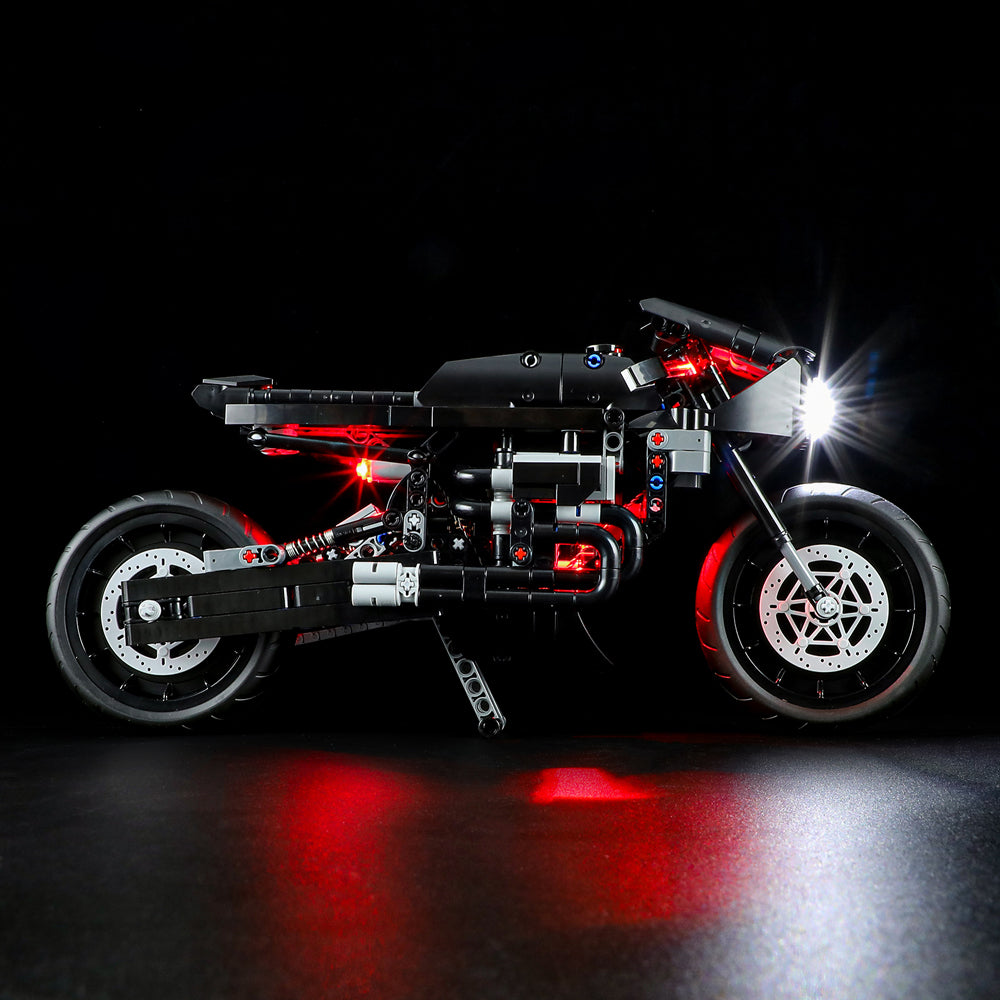 Kit d'éclairage pour THE BATMAN – BATCYCLE™ 42155