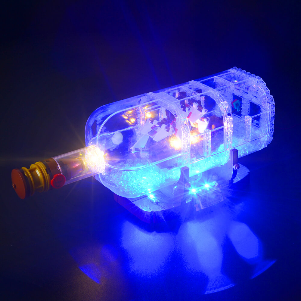 Lego Light Kit For Ship in a Bottle 21313 BriksMax