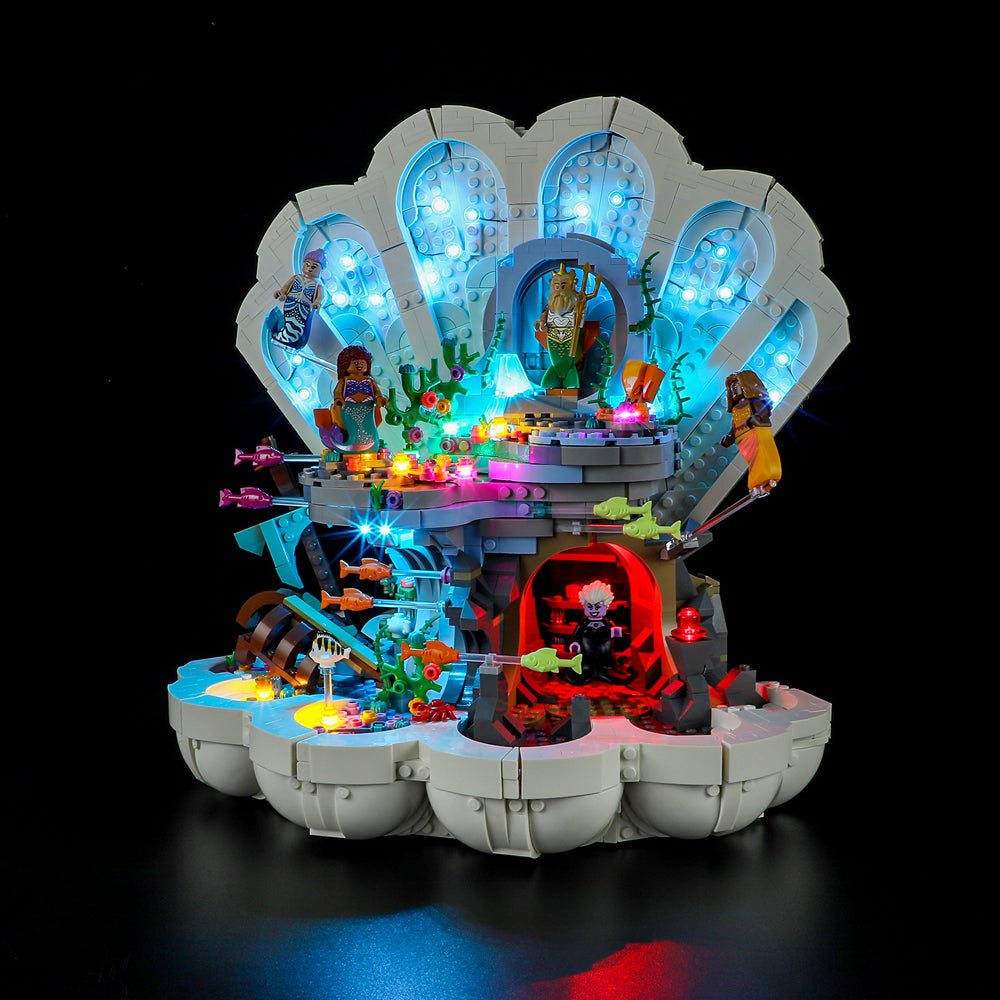 Briksmax Light Kit For The Little Mermaid Royal Clamshell 43225
