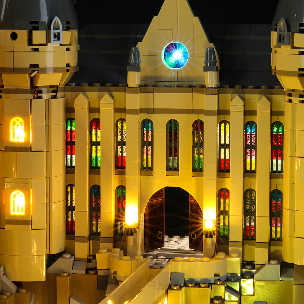 Briksmax Lichtset für Potter Hogwarts Schloss 71043