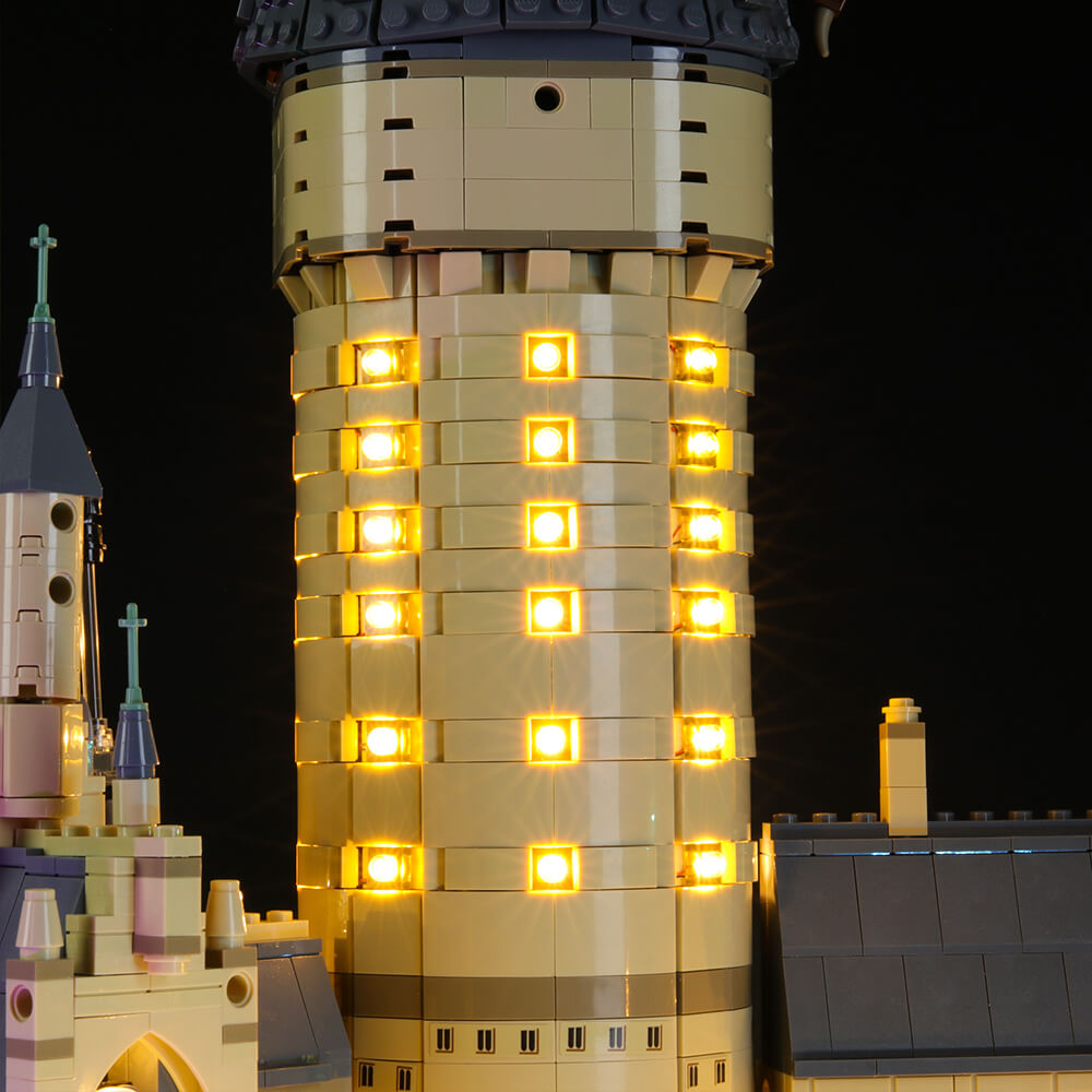 Briksmax Lichtset für Potter Hogwarts Schloss 71043