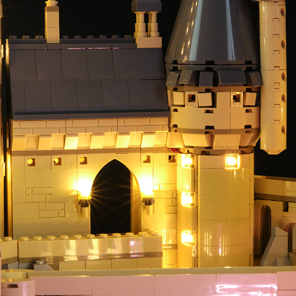 Briksmax Lichtset für Potter Hogwarts Schloss 71043