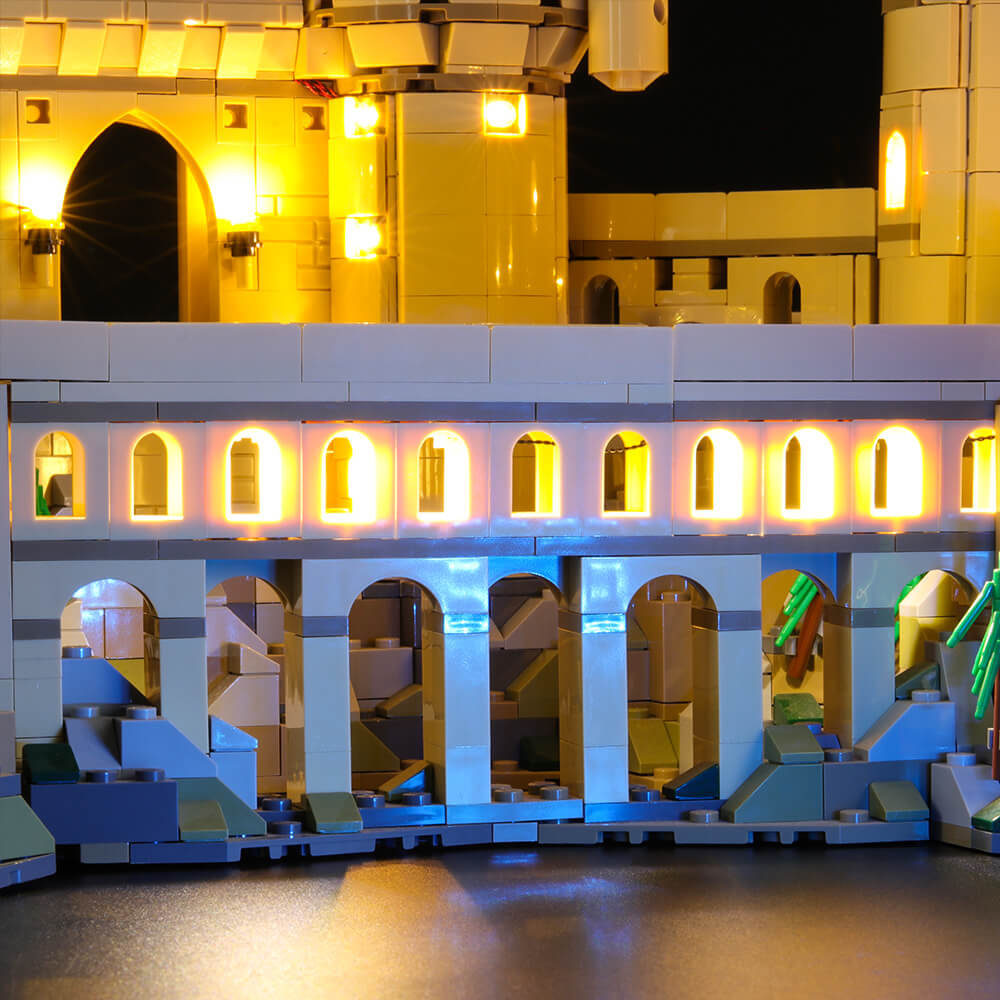 Briksmax Lichtset für Potter Hogwarts Schloss 71043