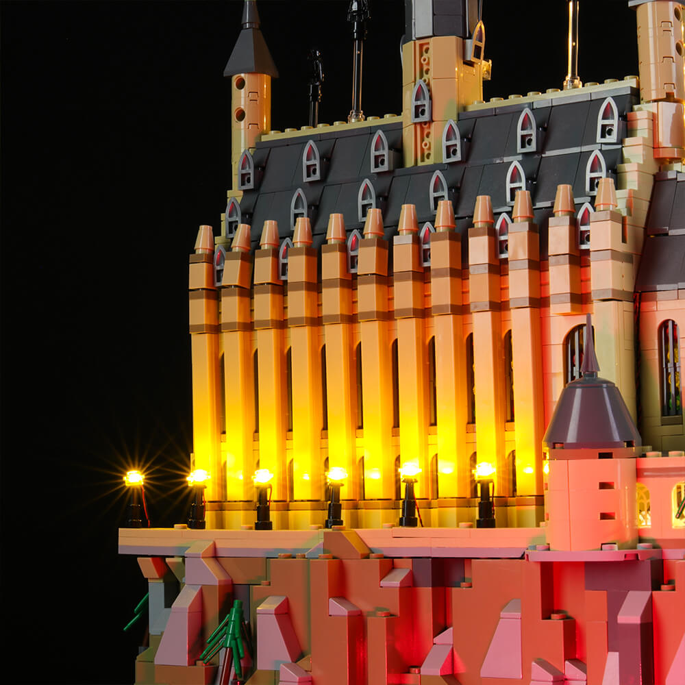 Briksmax Lichtset für Potter Hogwarts Schloss 71043
