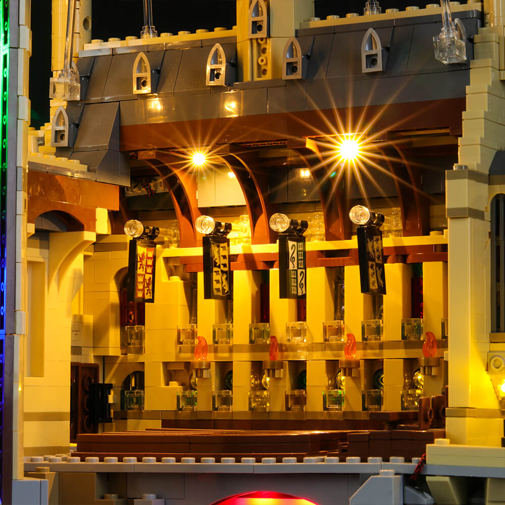 Briksmax Lichtset für Potter Hogwarts Schloss 71043