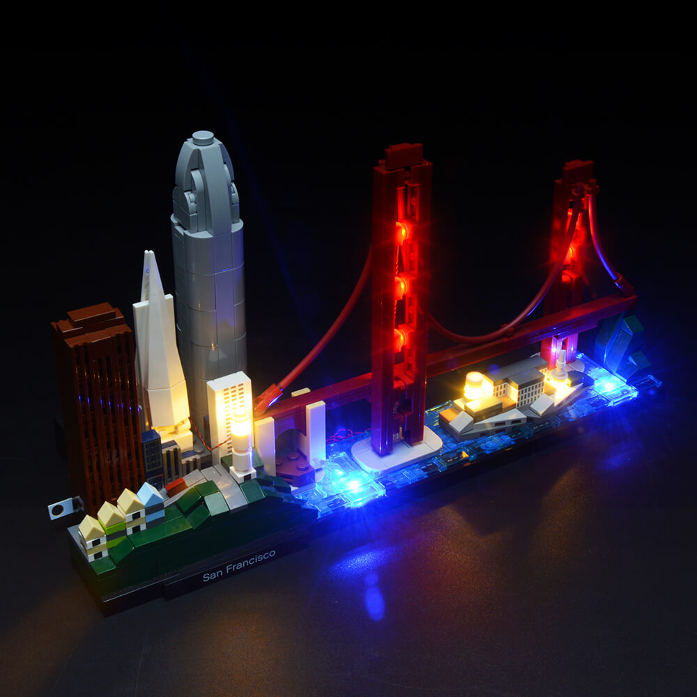 Briksmax Lichtset für San Francisco 21043