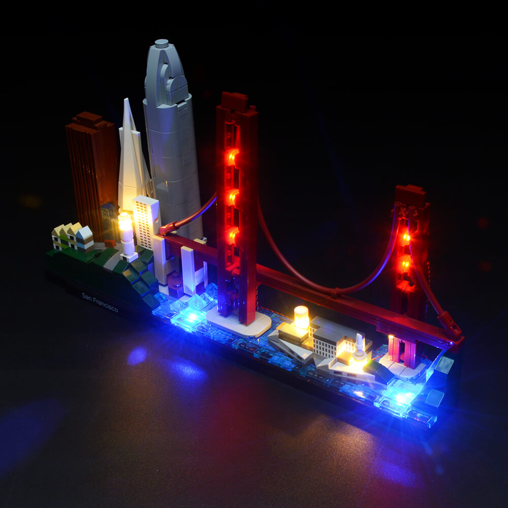 Briksmax Lichtset für San Francisco 21043
