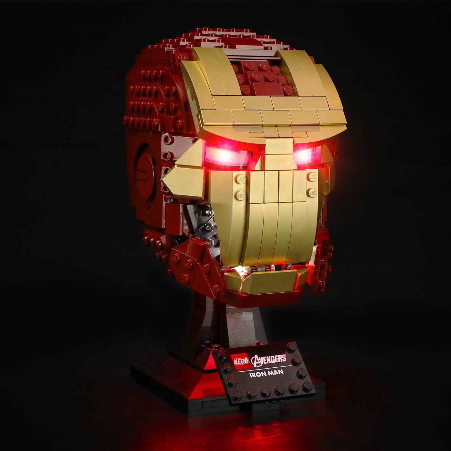 (Remote Version)Light Kit For Iron Man Helmet 76165-BriksMax