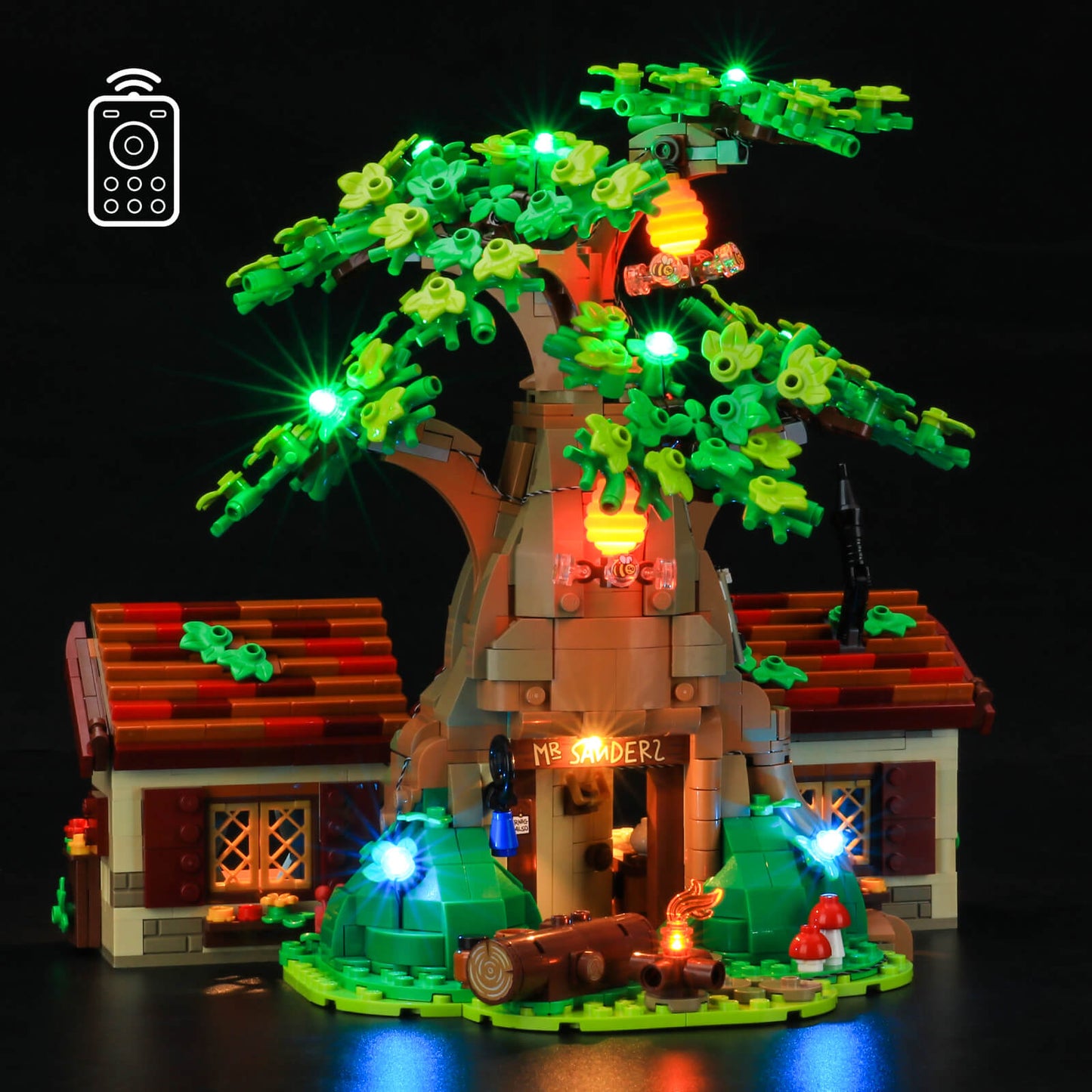 Remote Light Kit For Winnie the Pooh 21326-Briksmax