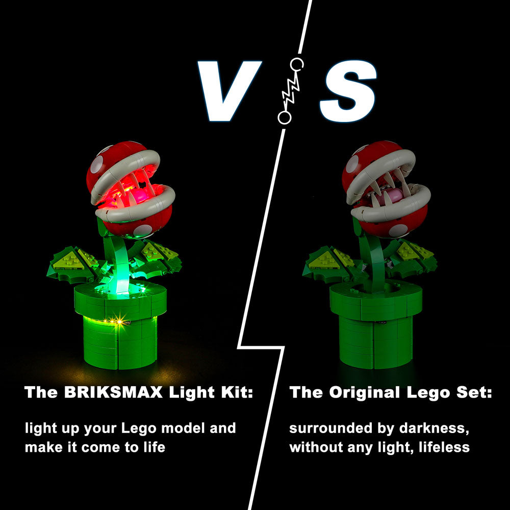 Briksmax Light Kit For LEGO Super Mario™ Piranha Plant 71426