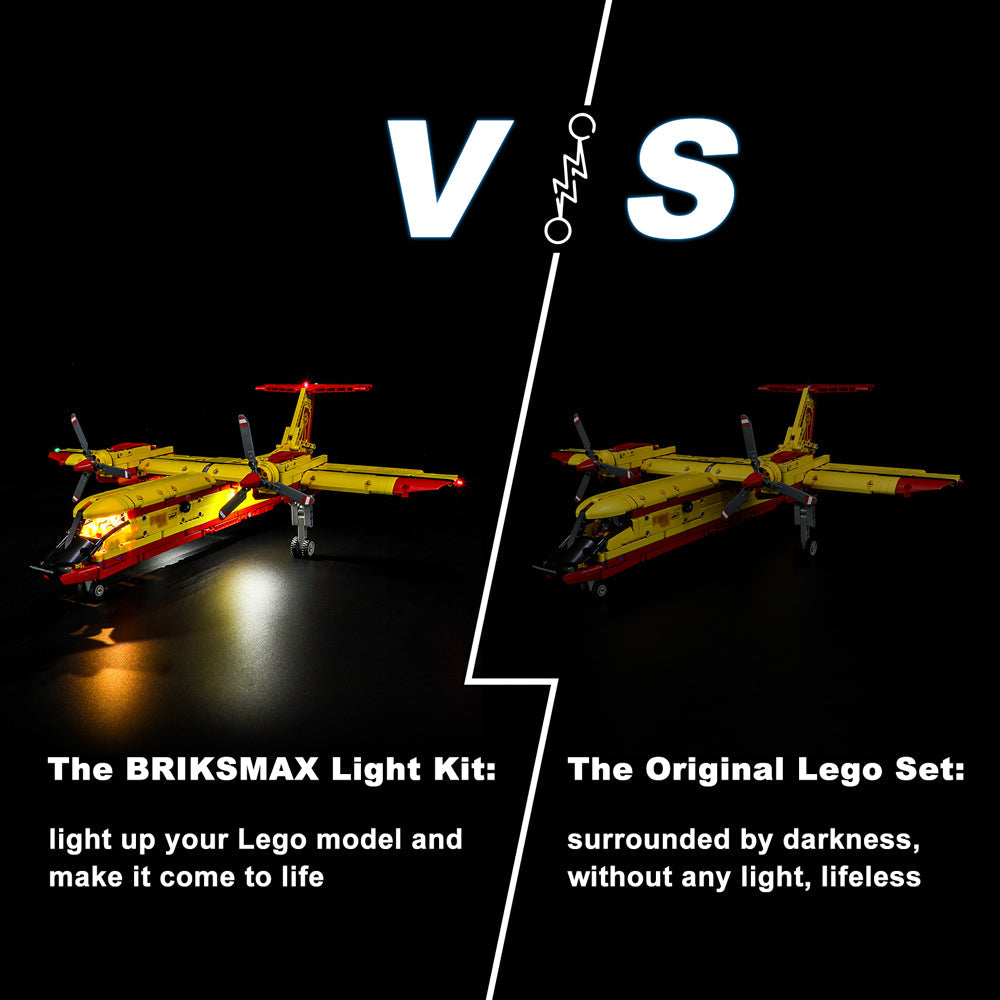 Briksmax Lichtset für Feuerwehrflugzeuge 42152