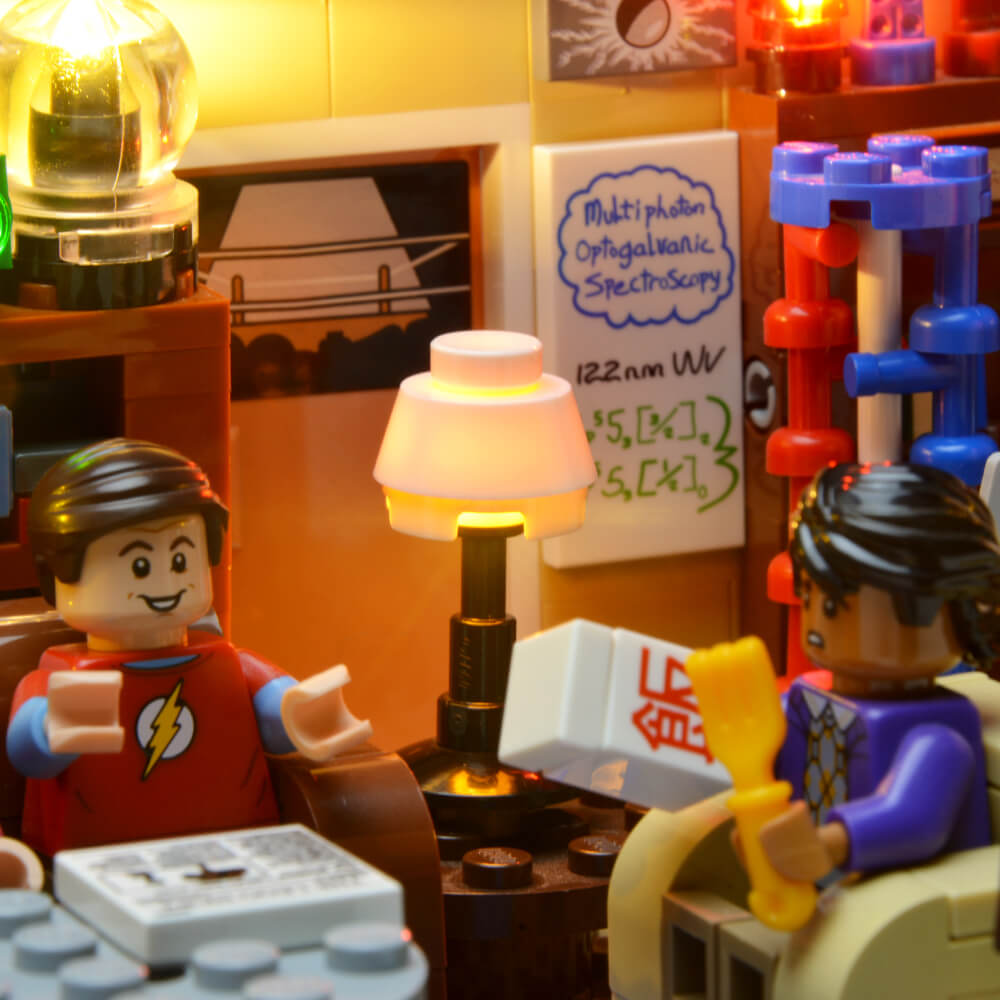 Lego Light Kit For Big Bang Theory 21302 BriksMax