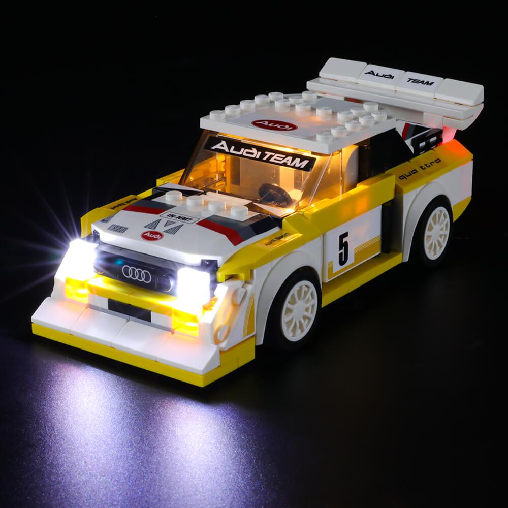 lego audi sport quattro s1 white headlight