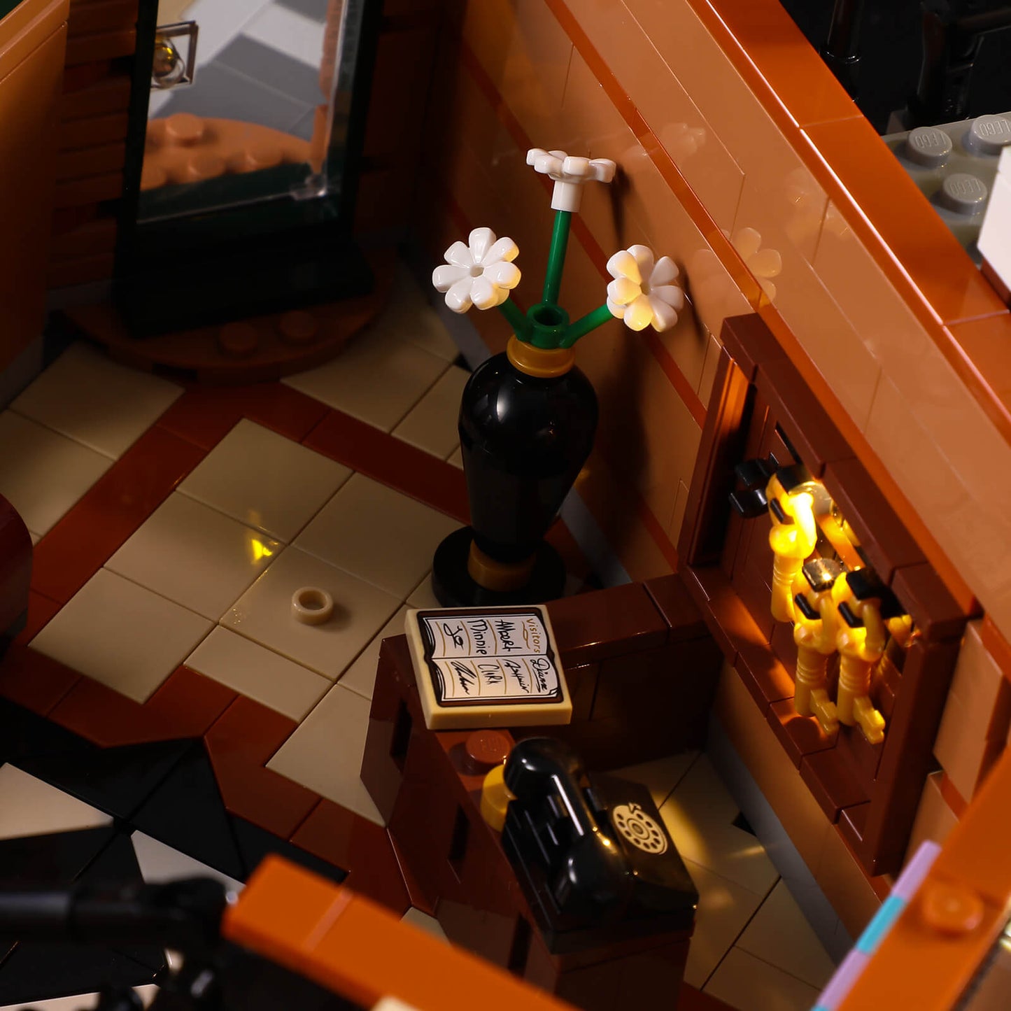 light my bricks light kit alternative of Lego Boutique Hotel 10297