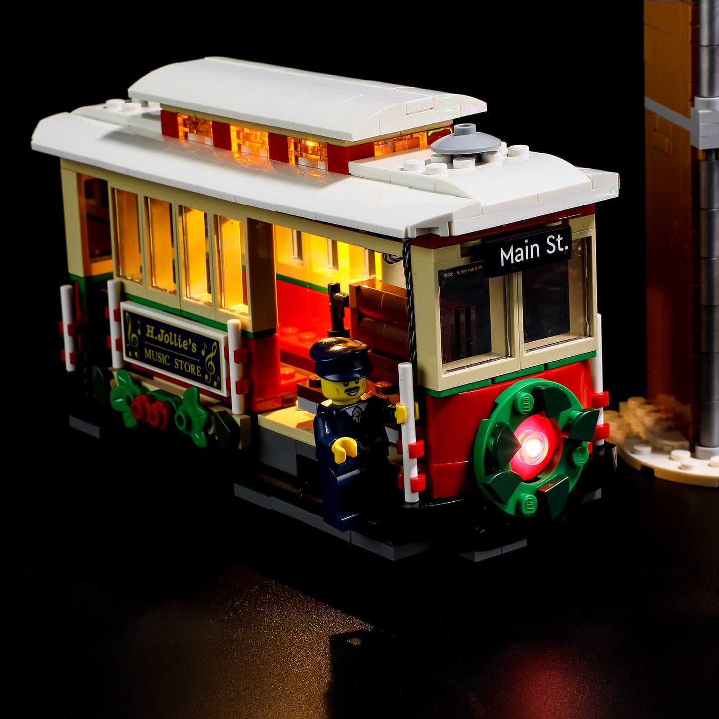 Lego Holiday Main Street 10308 streetcar