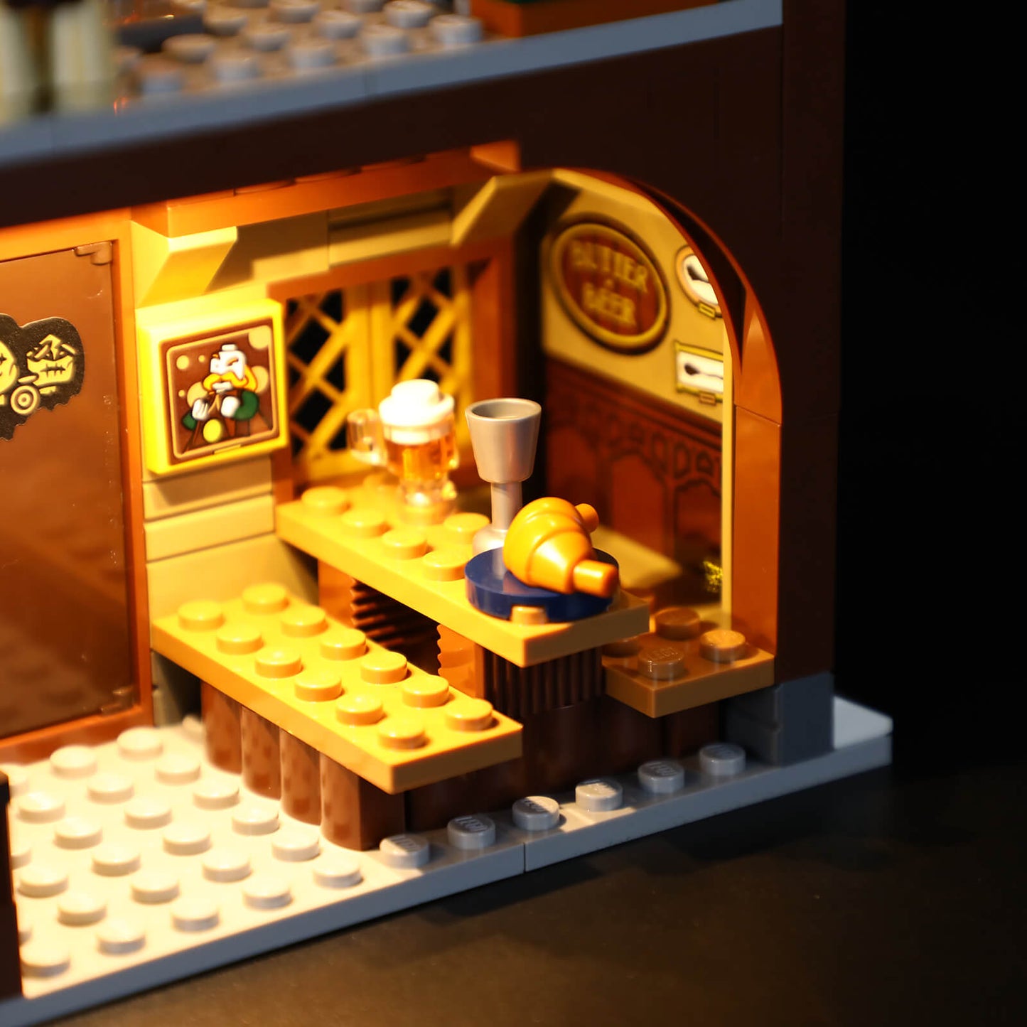 light up lego hogsmeade village visit 76388