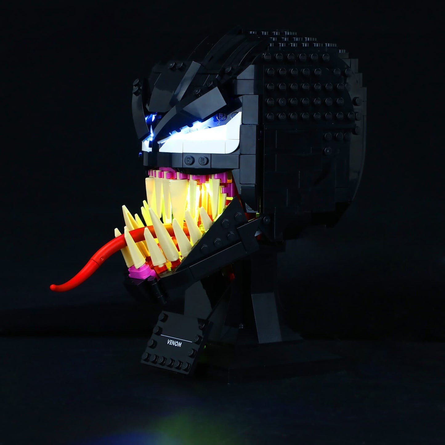 venom head lego lighting system