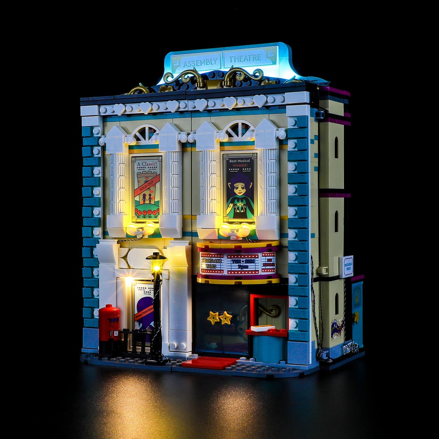 light up Lego Andrea's Theater School 41714