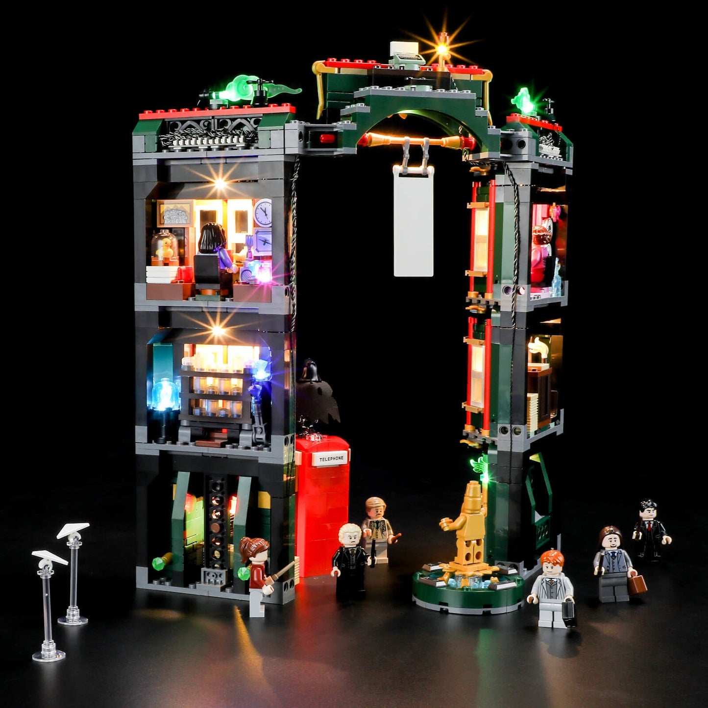 Briksmax Light Kit For The Ministry of Magic 76403