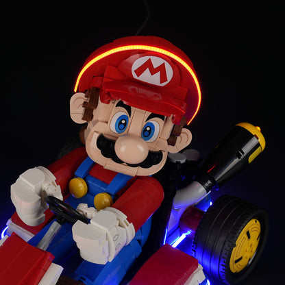 Briksmax Light Kit For Mario Kart™ – Mario & Standard Kart #72037-10
