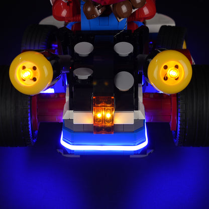 Briksmax Light Kit For Mario Kart™ – Mario & Standard Kart #72037-11