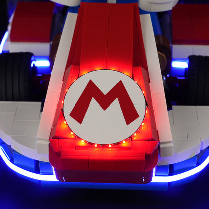 Briksmax Light Kit For Mario Kart™ – Mario & Standard Kart #72037-13