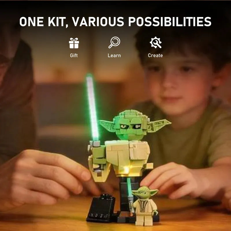 Light Kit for Yoda Bust 75438
