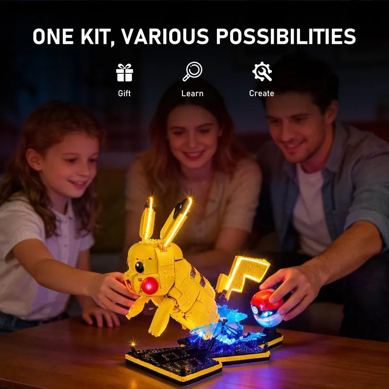 Light Kit for Pikachu and Poké Ball 72152 - Briksmax 2.0【Not Final Price｜Coming Soon】