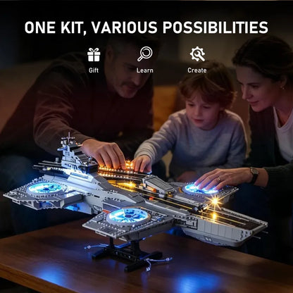 Light kit for S.H.I.E.L.D. Helicarrier 76354