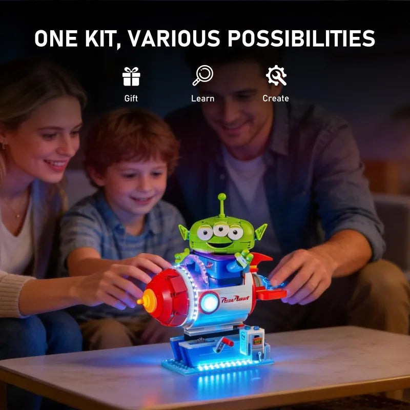Light Kit for Alien with Pizza Planet Rocket Ride 43307