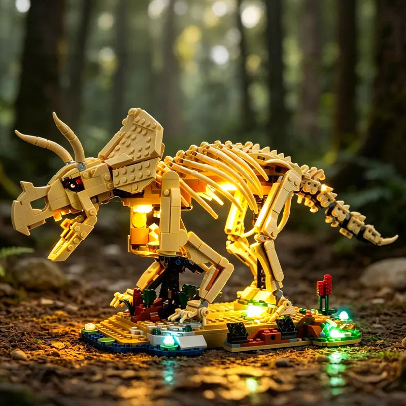 Light kit for Dinosaur Fossils: Triceratops 77985