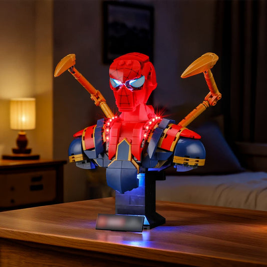 Briksmax 2.0 Light Kit For Iron Spider-Man Bust #76326