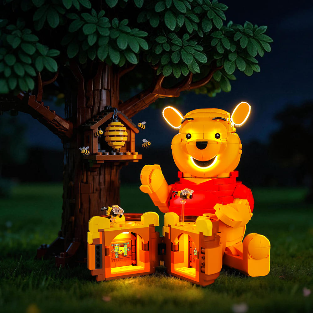 Light Kit for Winnie the Pooh 43300- Briksmax 2.0