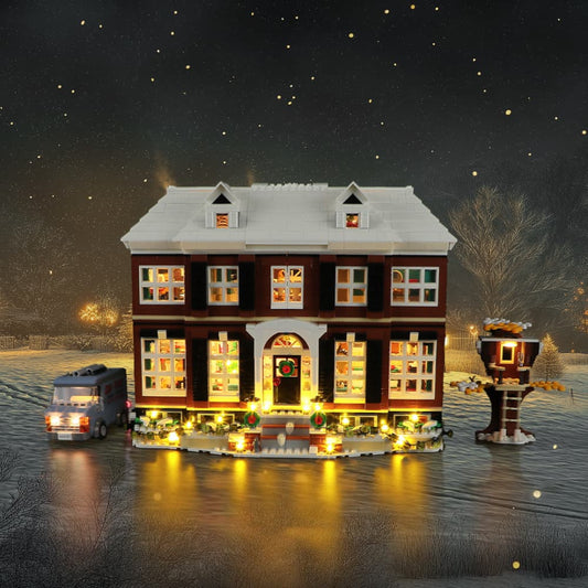 Light Kit For Home Alone 21330-BriksMax 2.0