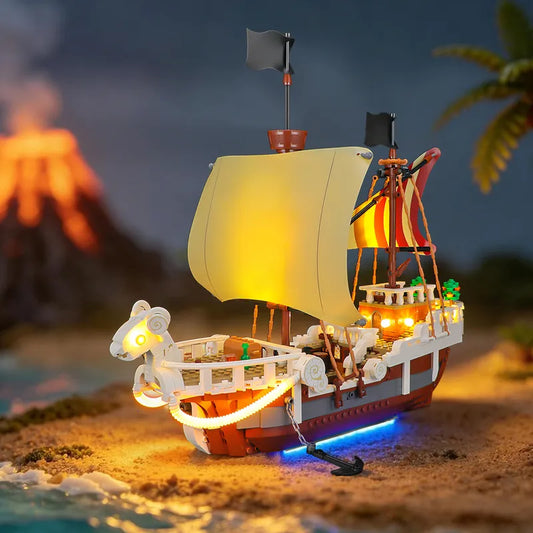 Remote Light Kit For The Going Merry Pirate Ship 75639