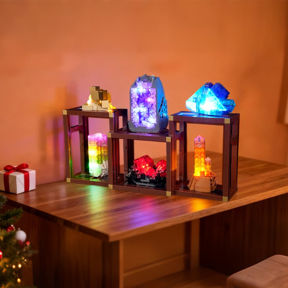 Light Kit For Mineral Collection #21362- Briksmax 2.0