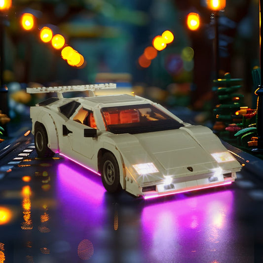 Light Kit For Lamborghini Countach 5000 Quattrovalvole 10337-Briksmax