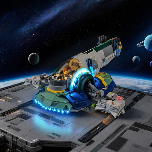 Briksmax 2.0 Licht-Set für Jango Fetts Raumschiff #75433
