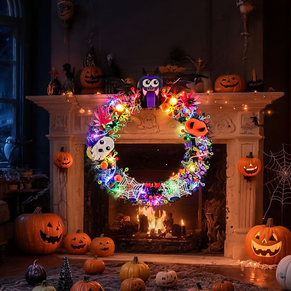 Light Kit For Halloween Wreath  #40825 - Briksmax 2.0