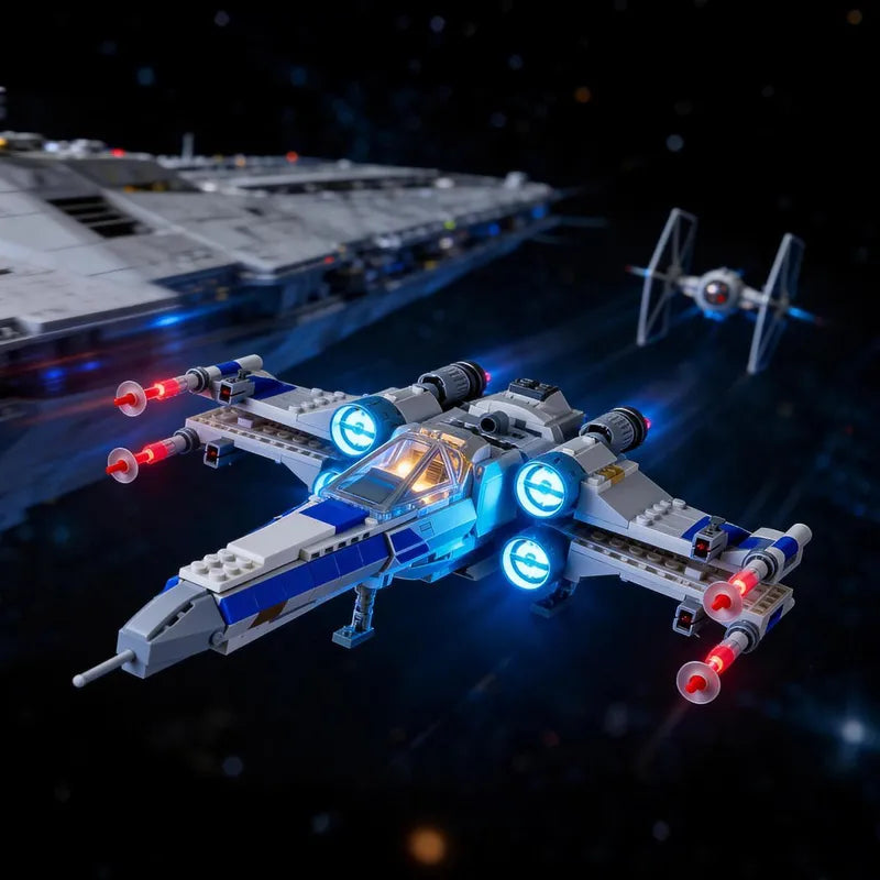 Light Kit for New Republic X-Wing Starfighter 75460 - Briksmax 2.0