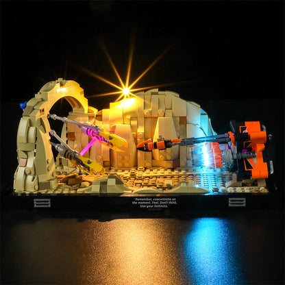 Light Kit For Mos Espa Podrace Diorama 75380-Briksmax