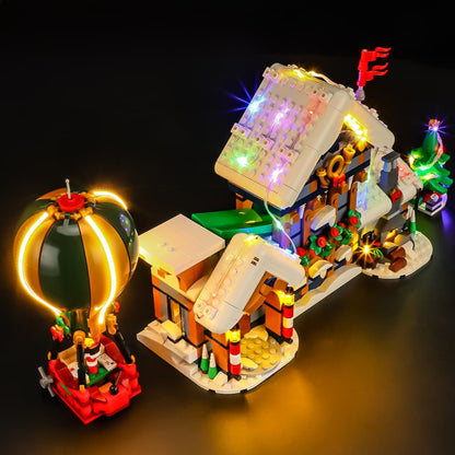 Light Kit for Santa's Post Office 10339（Breathing Light Edition）- Briksmax 2.0
