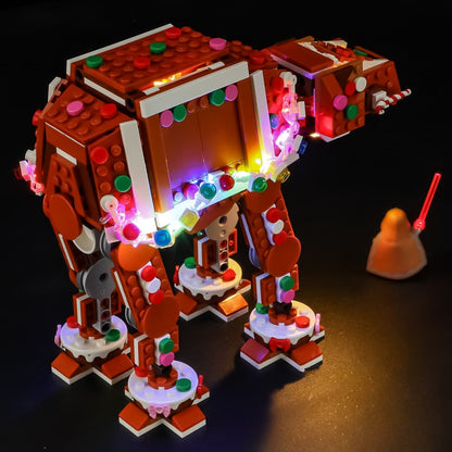 Light Kit For Gingerbread AT-AT Walker #40806- Briksmax 2.0